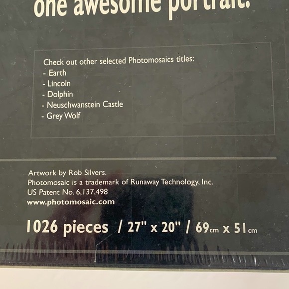 Photomosaics by Robert Silvers Sealed Christ From Dead Sea Scrolls Jigsaw Puzzle - Picture 15 of 16